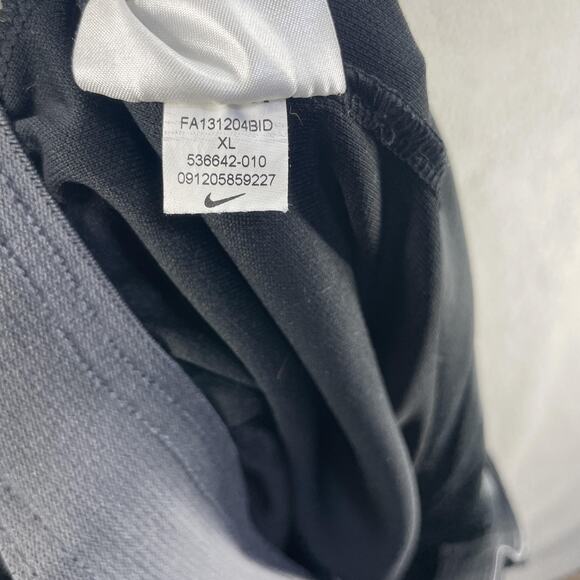 Carolina Panthers Pants Mens XL Black NFL Football Nike Dri Fit Warm Up - Picture 12 of 15